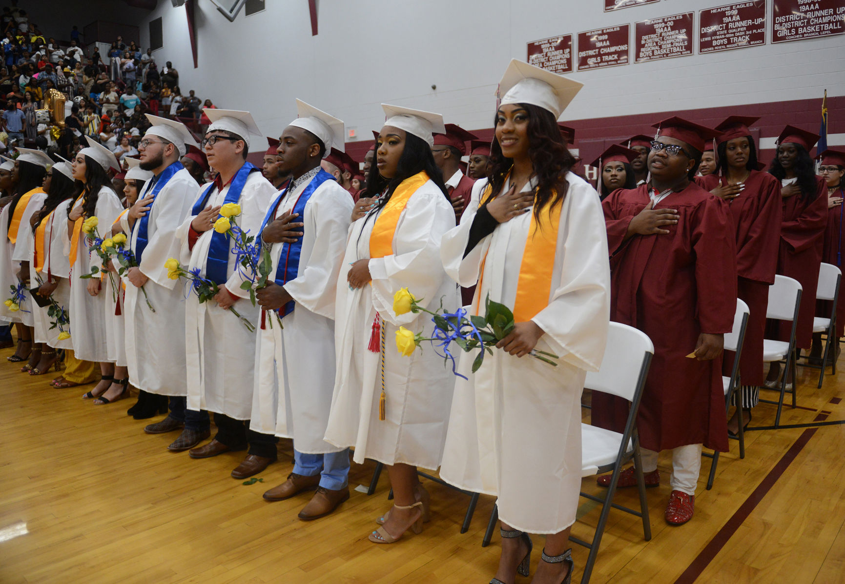 Hearne High School graduation